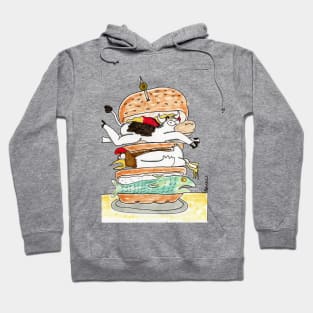 Silly Meat Sandwich Hoodie